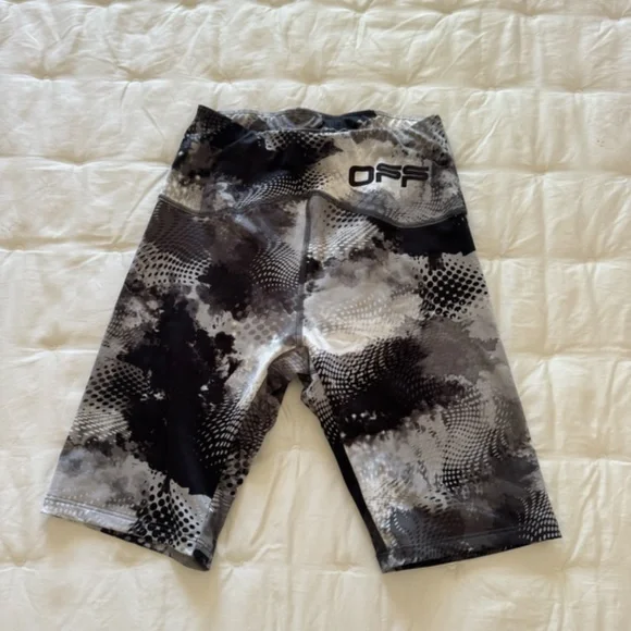 Off White Active Seamless Bike Shorts size small Virgil Abloh